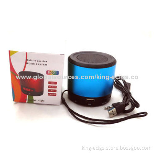 Portable Handsfree Hi-Fi Wireless Bluetooth Mini DJ Speaker System, 3W Output Power